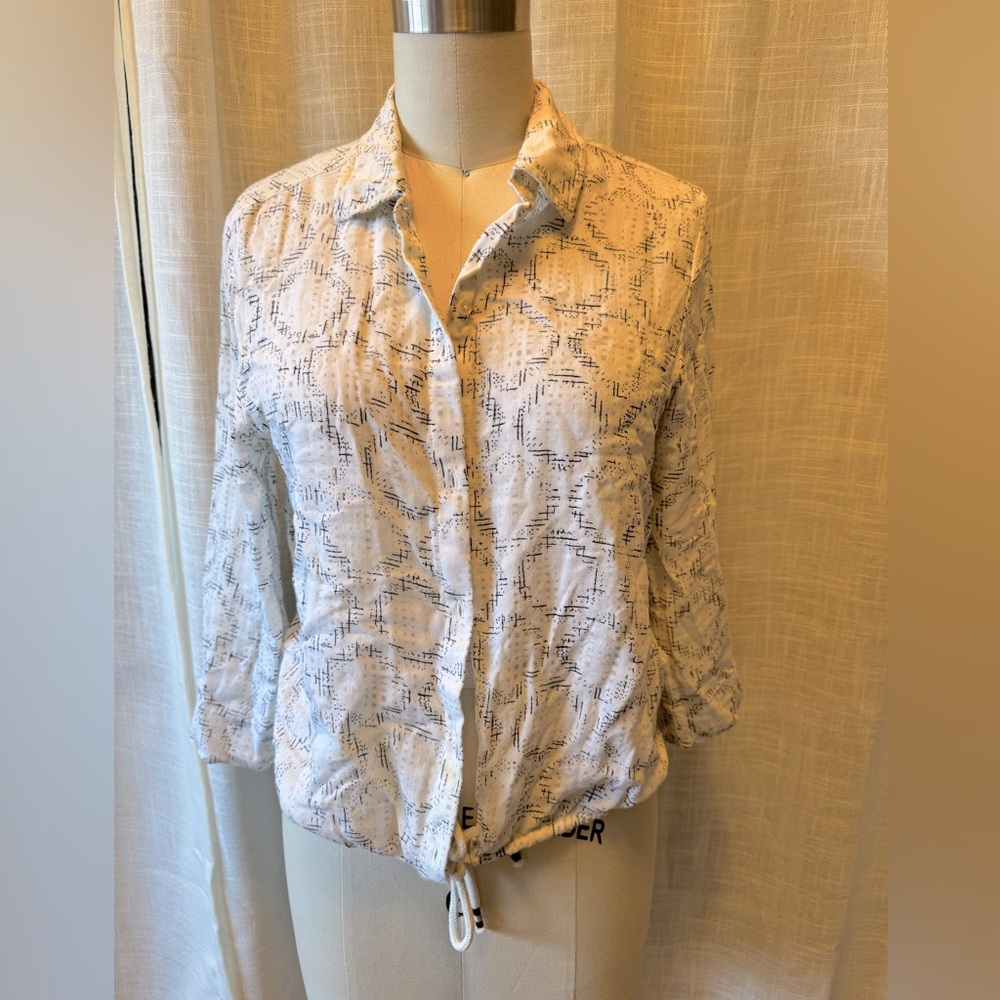 LILLA P BLOUSE WITH TIE